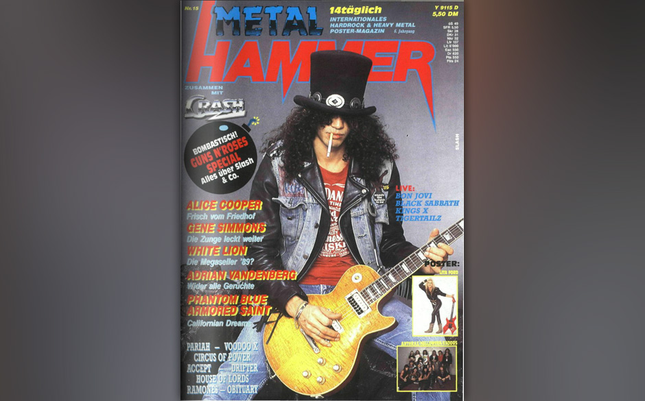 METAL HAMMER-Titelbilder seit 1984
