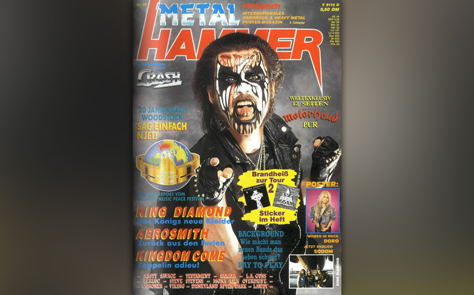 METAL HAMMER-Titelbilder seit 1984