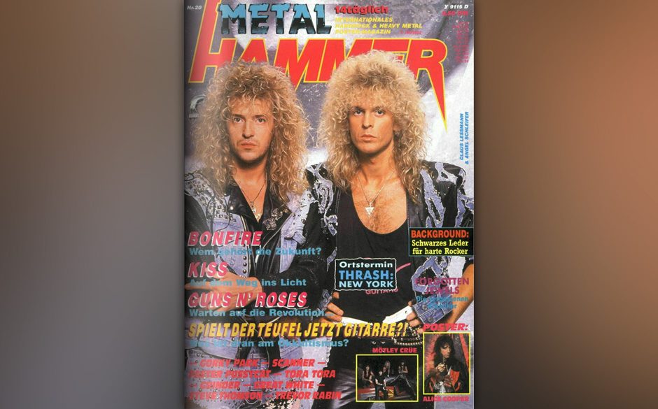 METAL HAMMER-Titelbilder seit 1984
