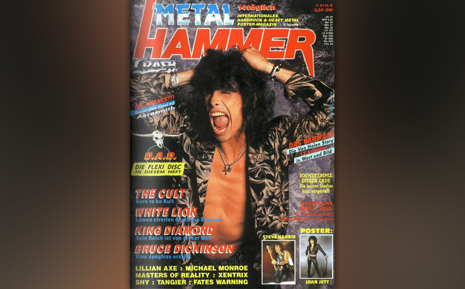 METAL HAMMER-Titelbilder seit 1984