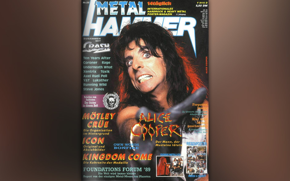 METAL HAMMER-Titelbilder seit 1984