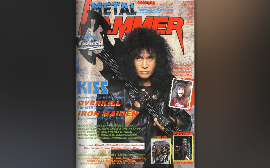 METAL HAMMER-Titelbilder seit 1984