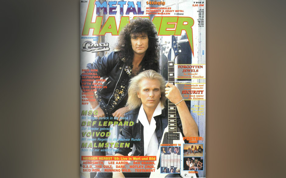 METAL HAMMER-Titelbilder seit 1984