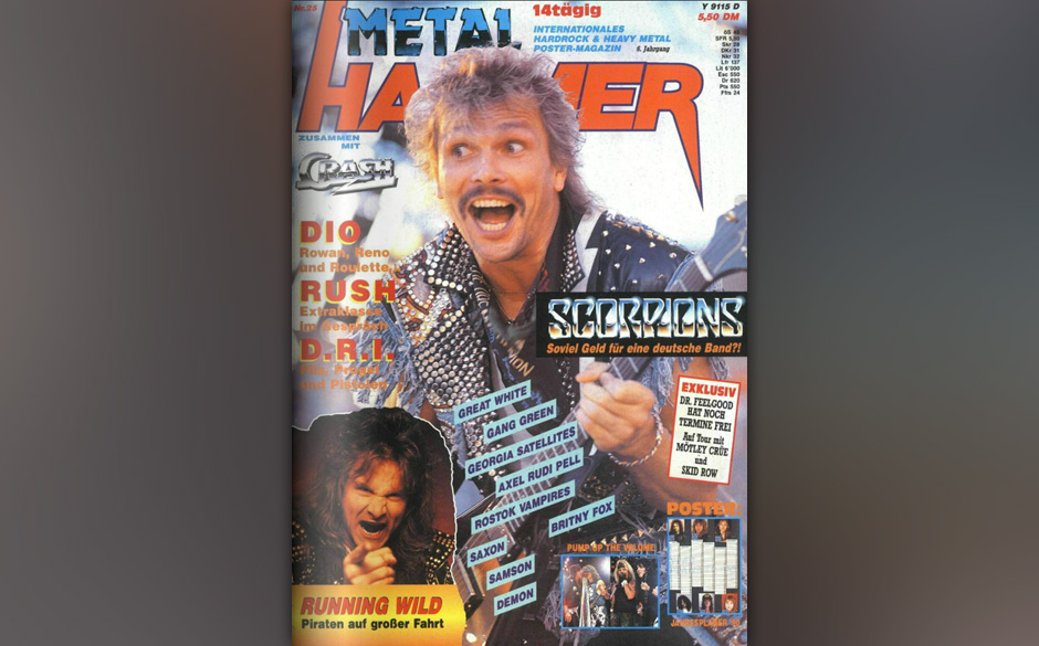 METAL HAMMER-Titelbilder seit 1984