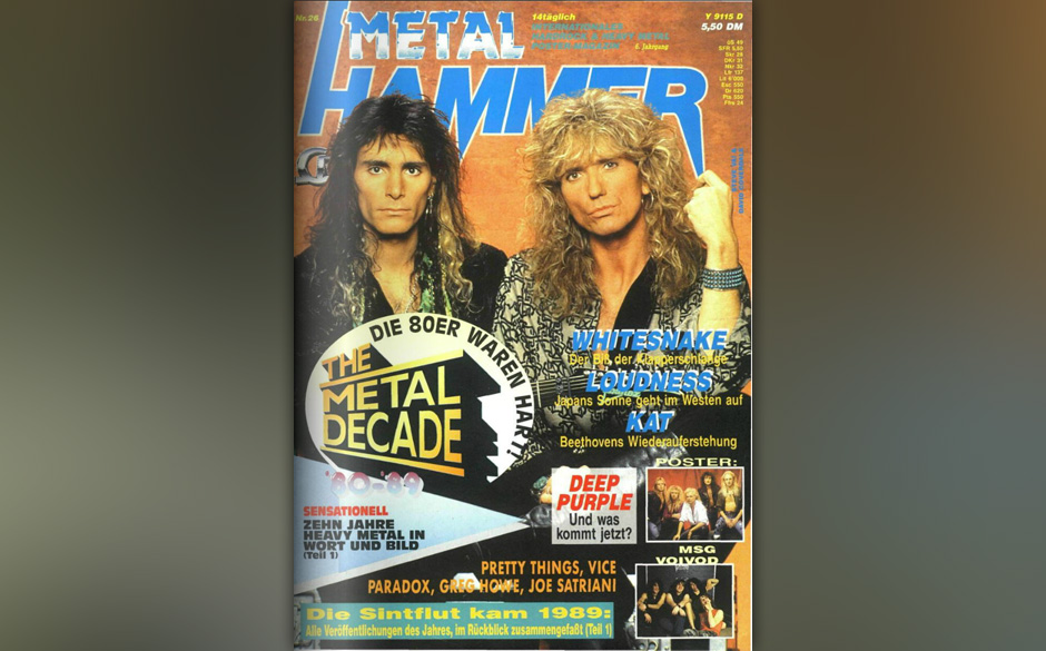 METAL HAMMER-Titelbilder seit 1984
