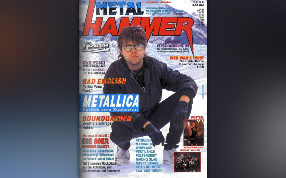 METAL HAMMER-Titelbilder seit 1984