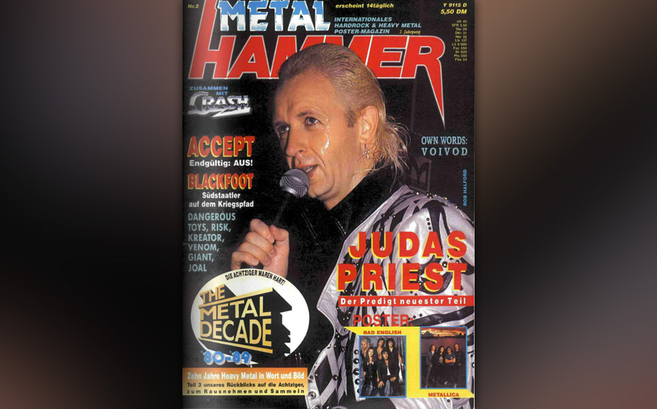 METAL HAMMER-Titelbilder seit 1984