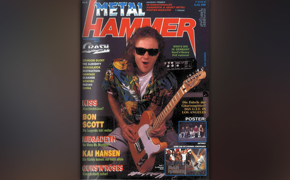 METAL HAMMER-Titelbilder seit 1984