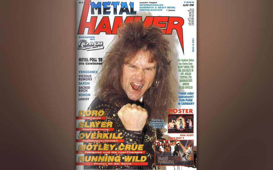 METAL HAMMER-Titelbilder seit 1984
