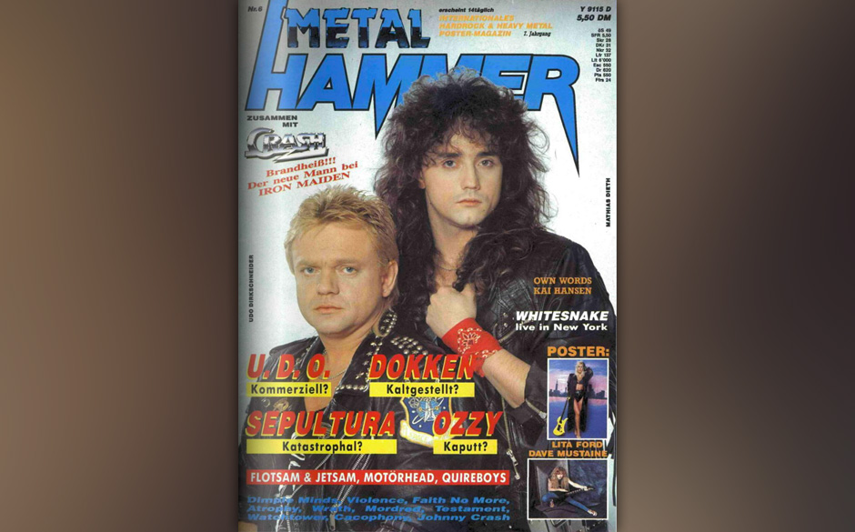 METAL HAMMER-Titelbilder seit 1984