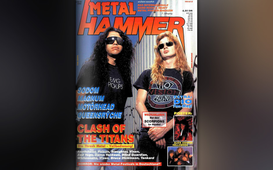 METAL HAMMER-Titelbilder seit 1984