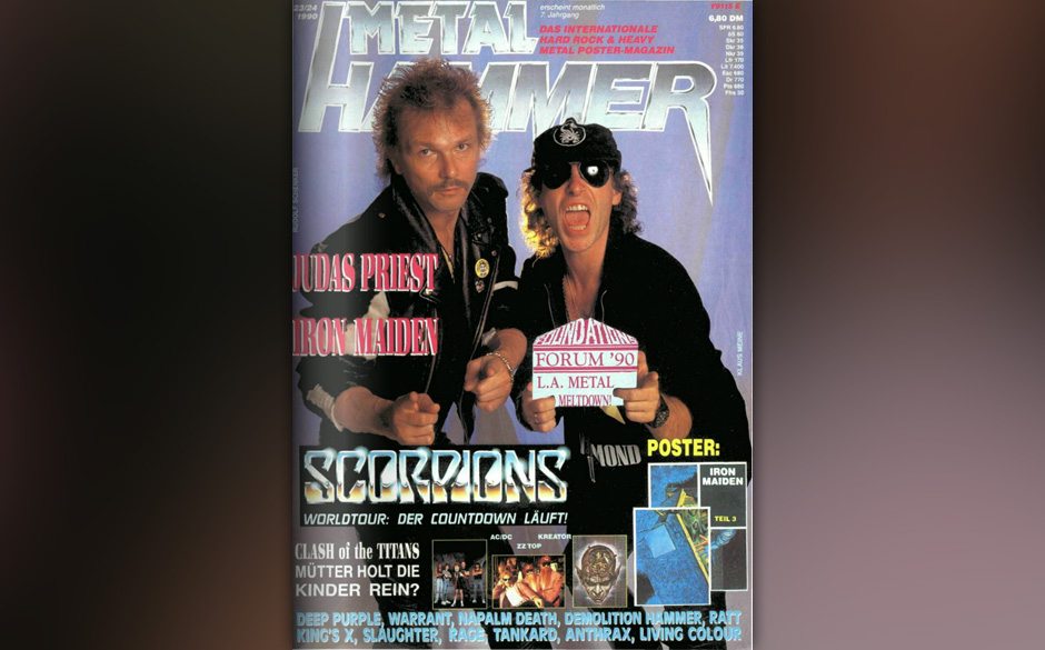 METAL HAMMER-Titelbilder seit 1984