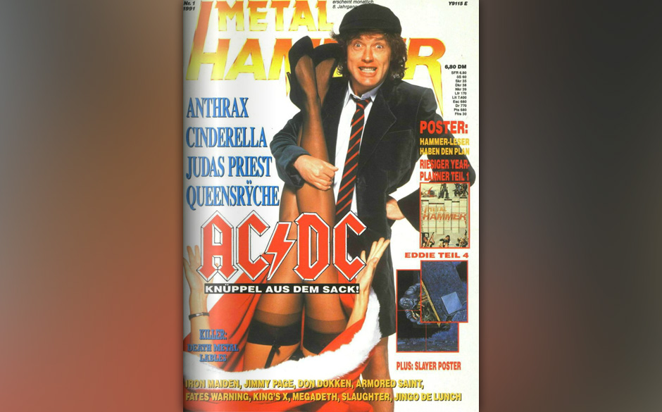 METAL HAMMER-Titelbilder seit 1984