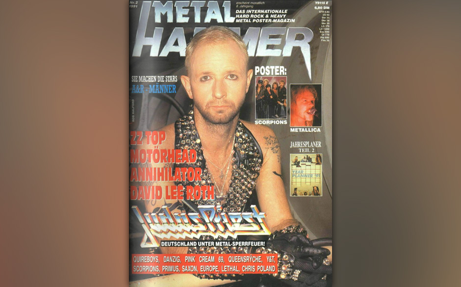 METAL HAMMER-Titelbilder seit 1984