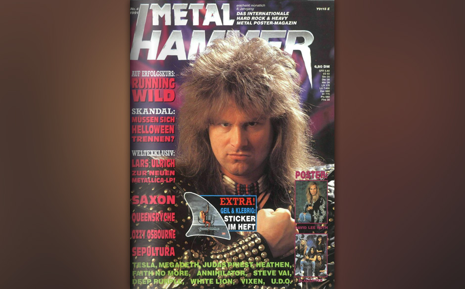 METAL HAMMER-Titelbilder seit 1984