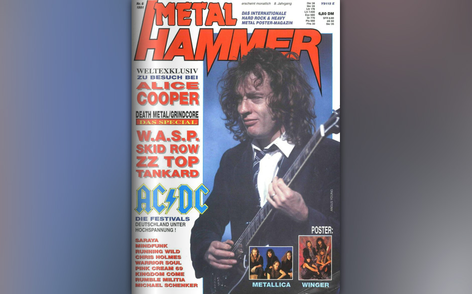 METAL HAMMER-Titelbilder seit 1984