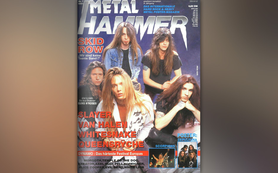 METAL HAMMER-Titelbilder seit 1984