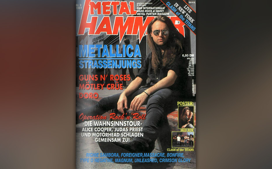 METAL HAMMER-Titelbilder seit 1984