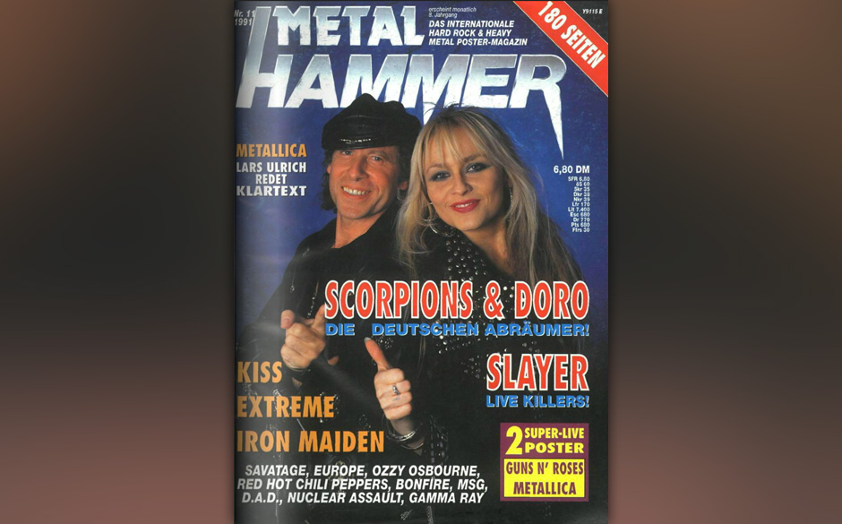 METAL HAMMER-Titelbilder seit 1984