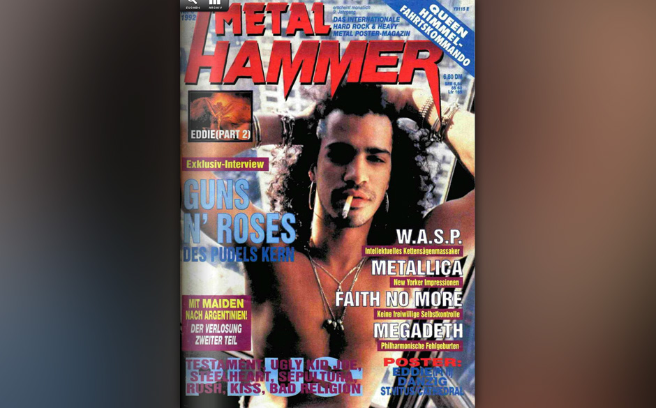 METAL HAMMER-Titelbilder seit 1984