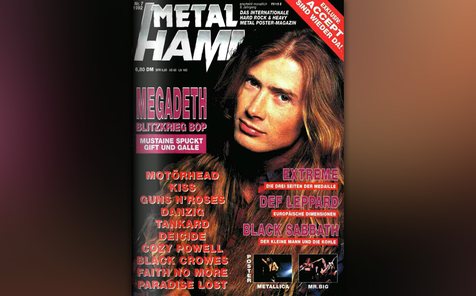 METAL HAMMER-Titelbilder seit 1984