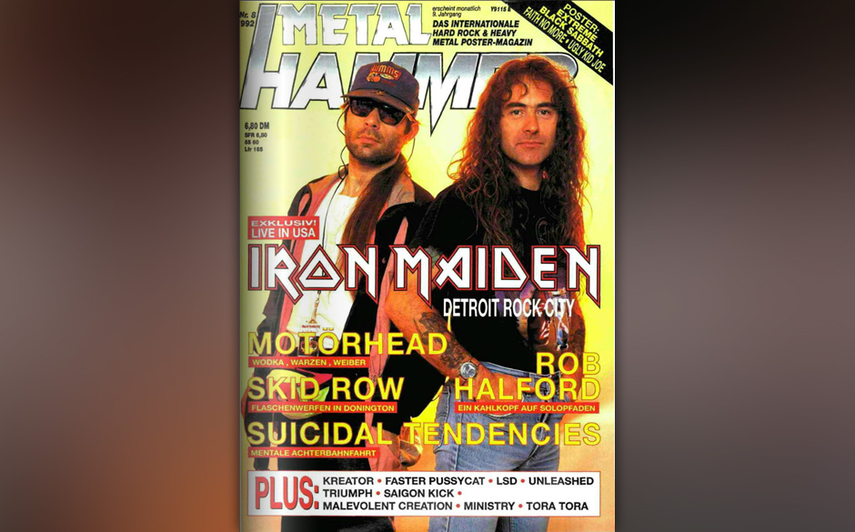 METAL HAMMER-Titelbilder seit 1984