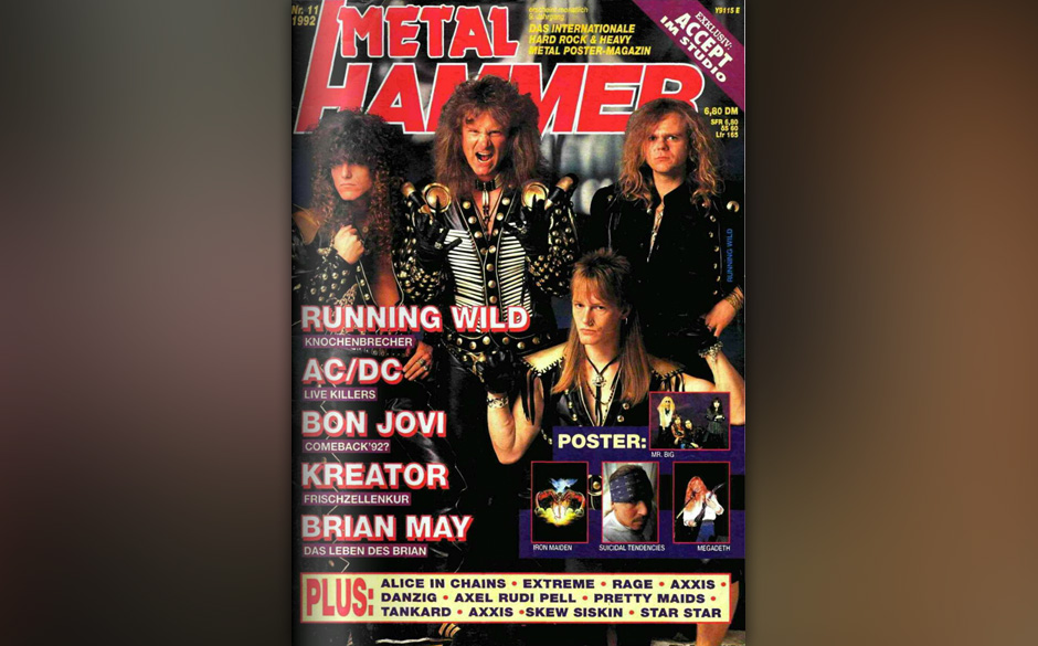 METAL HAMMER-Titelbilder seit 1984