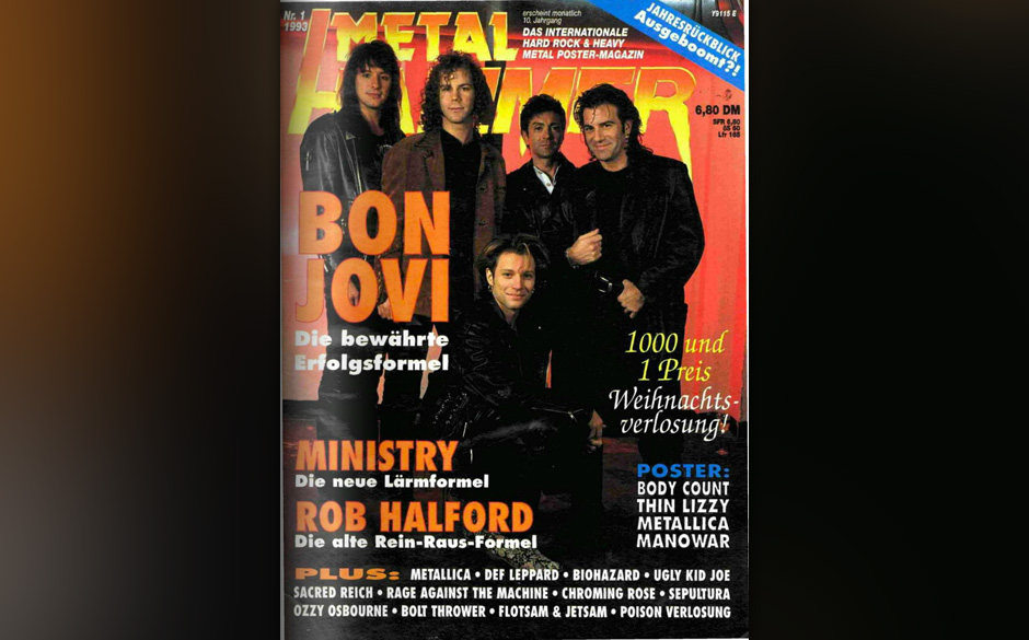 METAL HAMMER-Titelbilder seit 1984