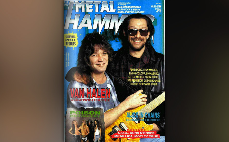 METAL HAMMER-Titelbilder seit 1984
