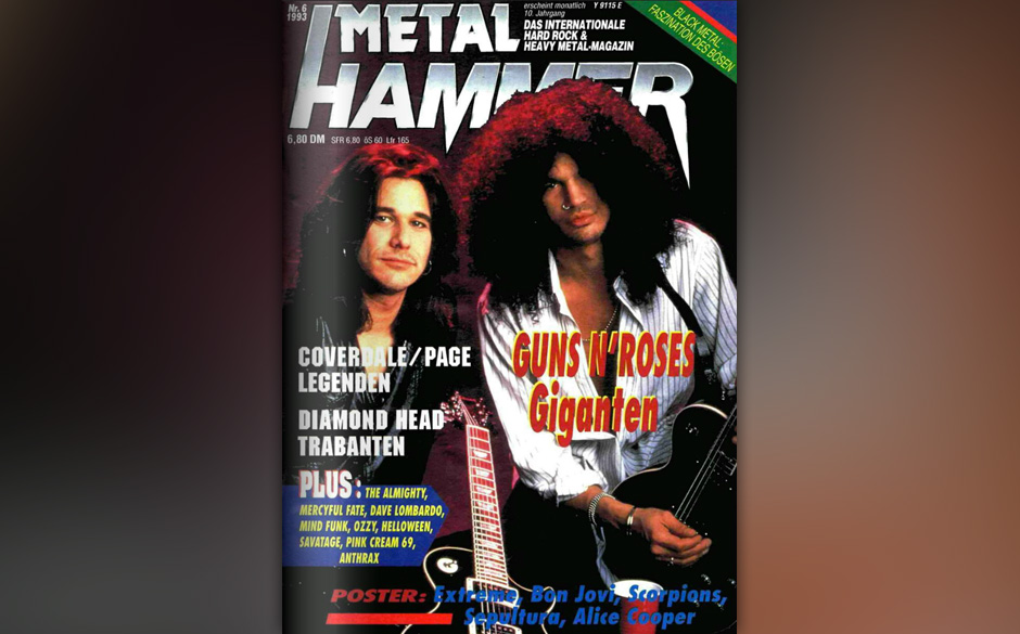 METAL HAMMER-Titelbilder seit 1984