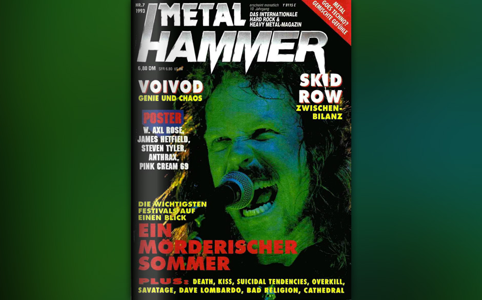 METAL HAMMER-Titelbilder seit 1984