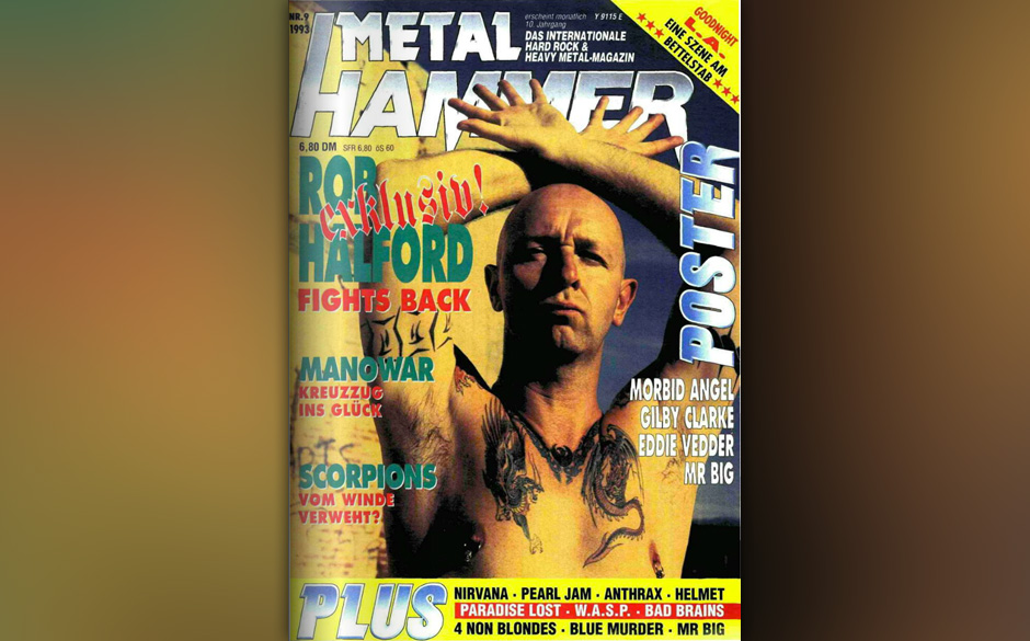 METAL HAMMER-Titelbilder seit 1984