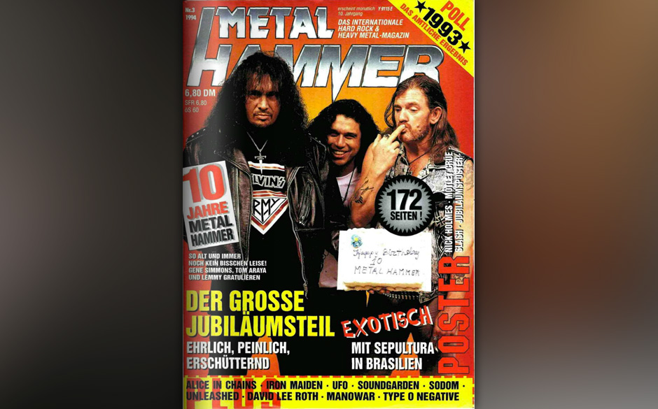 METAL HAMMER-Titelbilder seit 1984