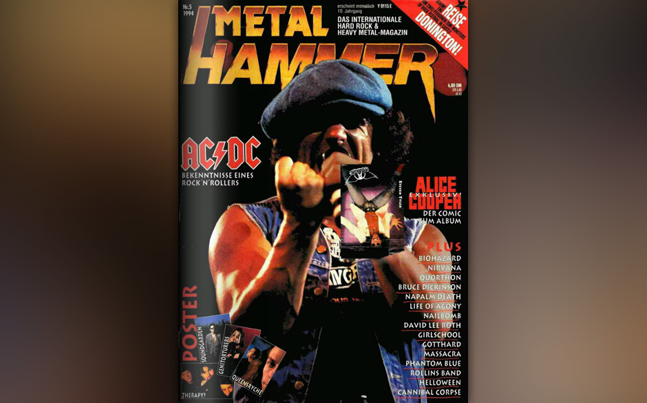 METAL HAMMER-Titelbilder seit 1984