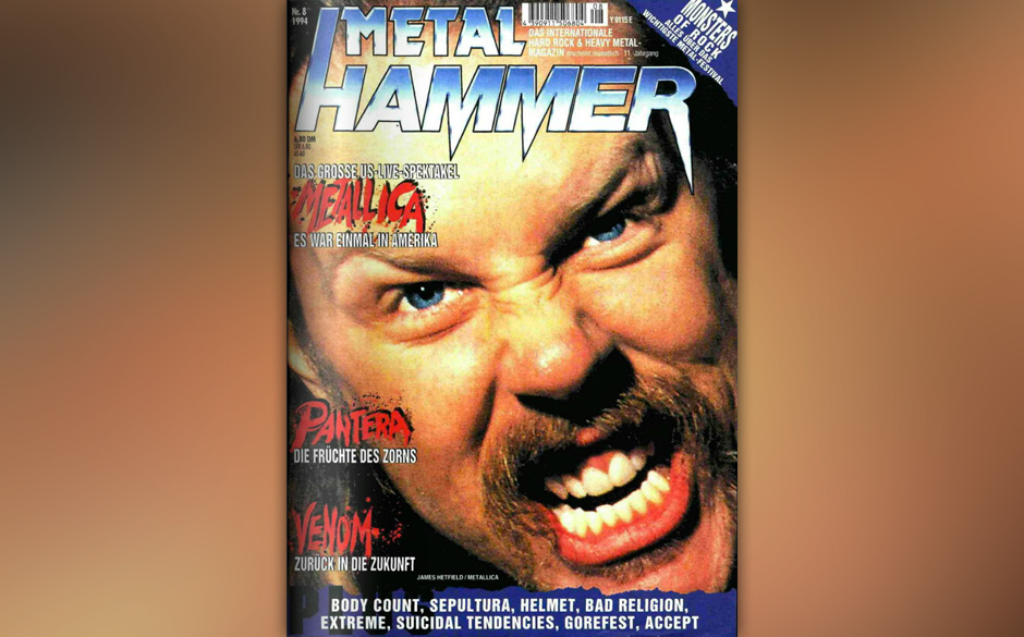 METAL HAMMER-Titelbilder seit 1984