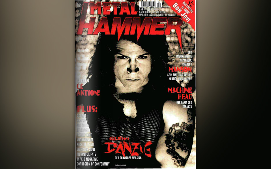 METAL HAMMER-Titelbilder seit 1984