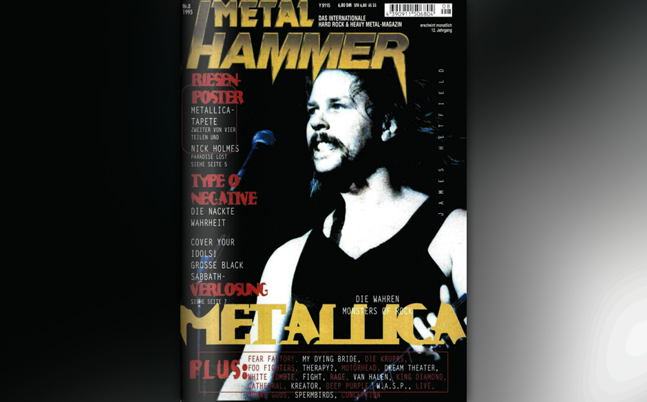 METAL HAMMER-Titelbilder seit 1984