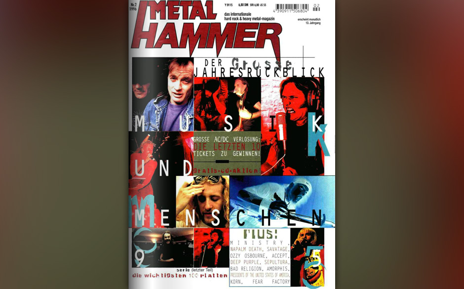 METAL HAMMER-Titelbilder seit 1984