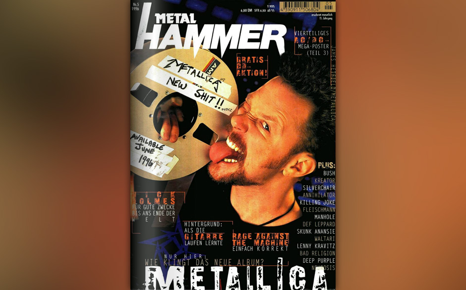 METAL HAMMER-Titelbilder seit 1984