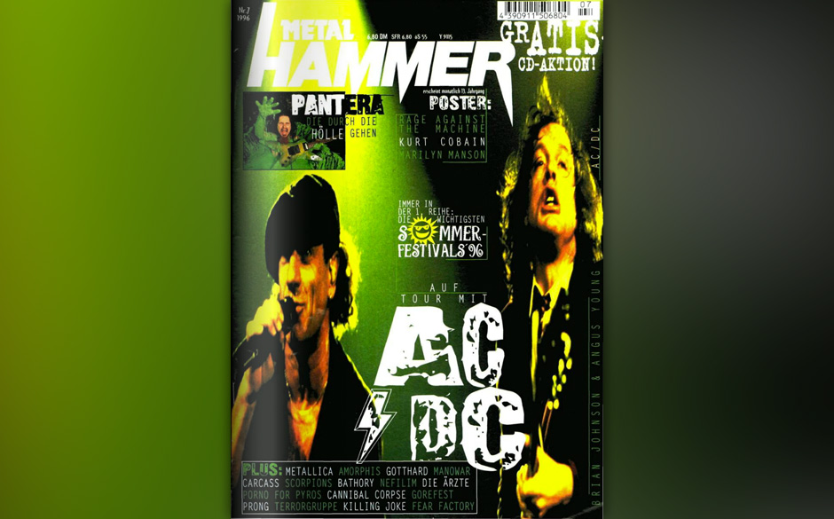 METAL HAMMER-Titelbilder seit 1984