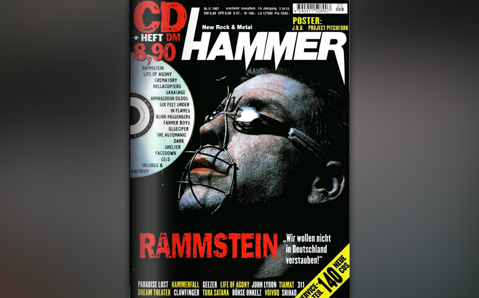 METAL HAMMER-Titelbilder seit 1984