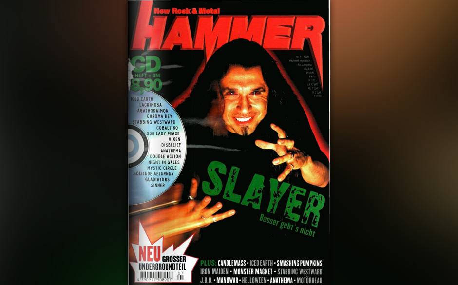 METAL HAMMER-Titelbilder seit 1984