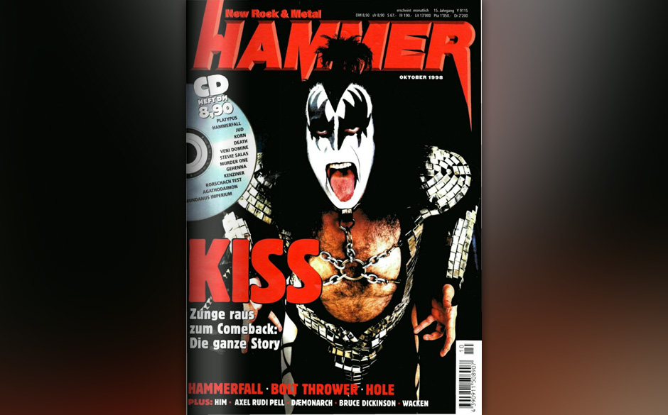 METAL HAMMER-Titelbilder seit 1984