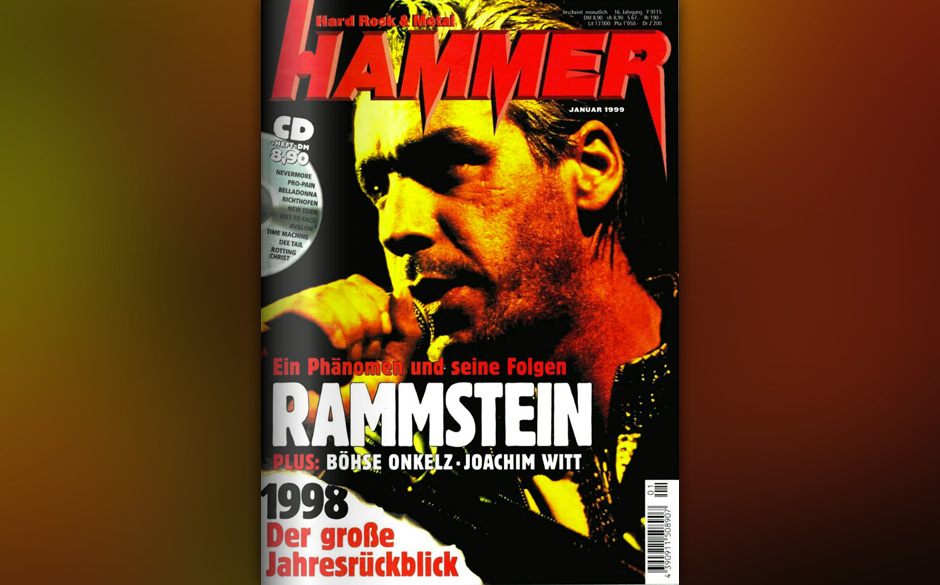 METAL HAMMER-Titelbilder seit 1984