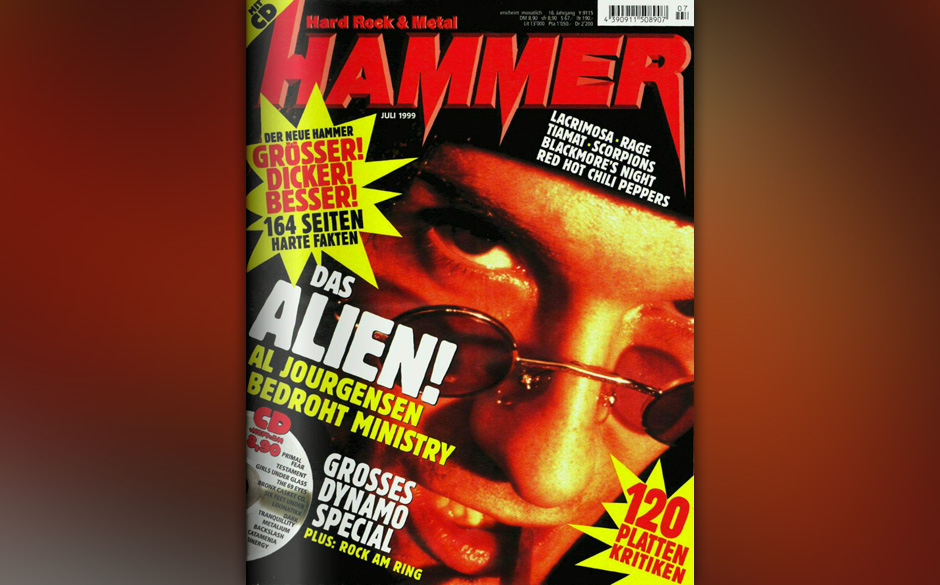 METAL HAMMER-Titelbilder seit 1984