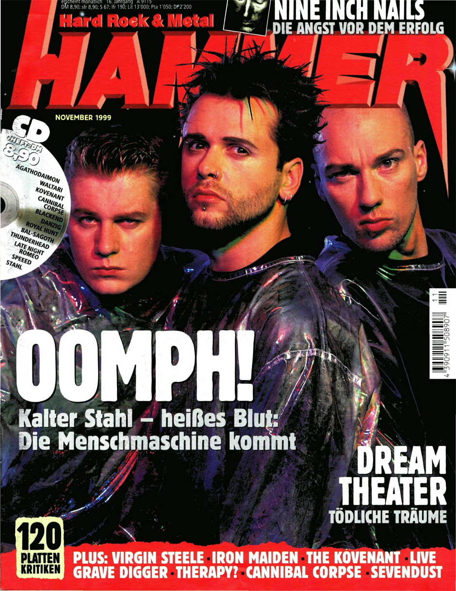 METAL HAMMER-Titelbilder seit 1984