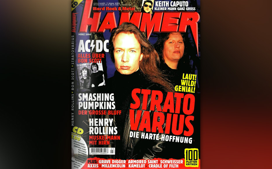 METAL HAMMER-Titelbilder seit 1984