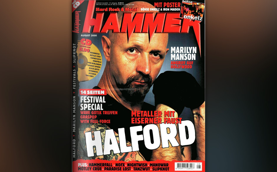 METAL HAMMER-Titelbilder seit 1984