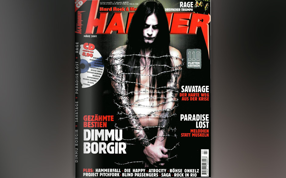 METAL HAMMER-Titelbilder seit 1984