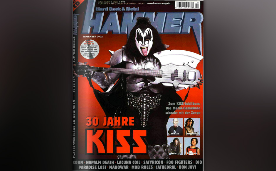 METAL HAMMER-Titelbilder seit 1984